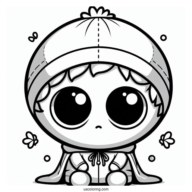 Cute Butters Stotch Alter Ego South Park Coloring Page