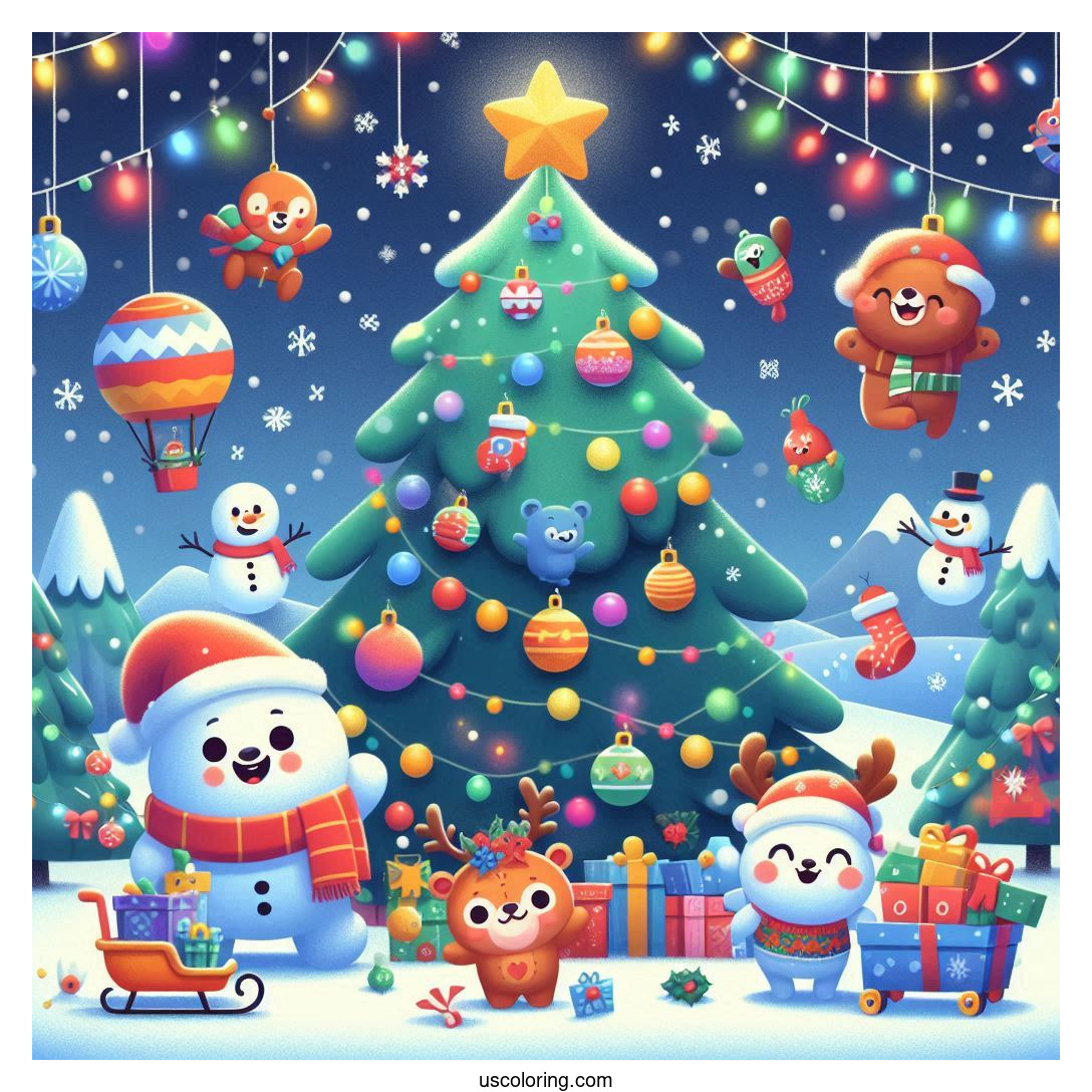 Pokemon Christmas Coloring Pages Featured Image