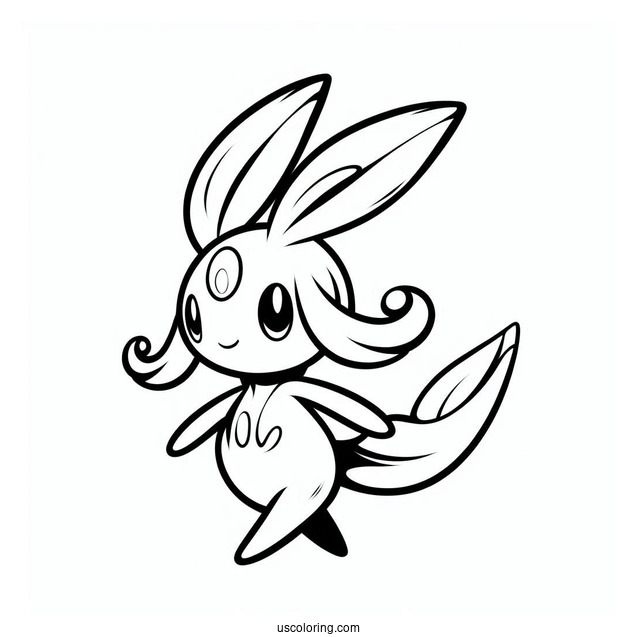 Malamar Psychich Pokemon Coloring In