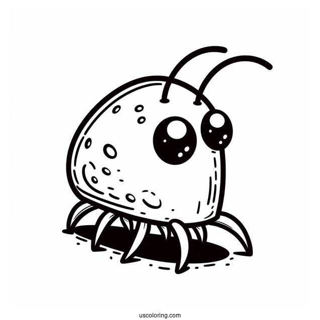 Plankton From SpongeBob SquarePants To Color