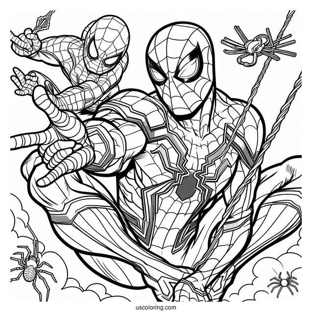 Spider-Man And Iron Man Working Together