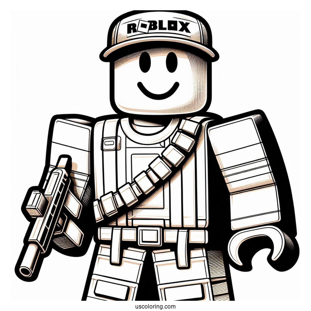 Detailed Roblox Characters To Color