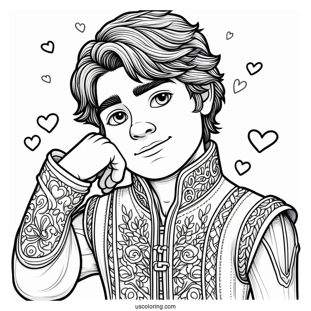 Prince Charming From Shrek To Color