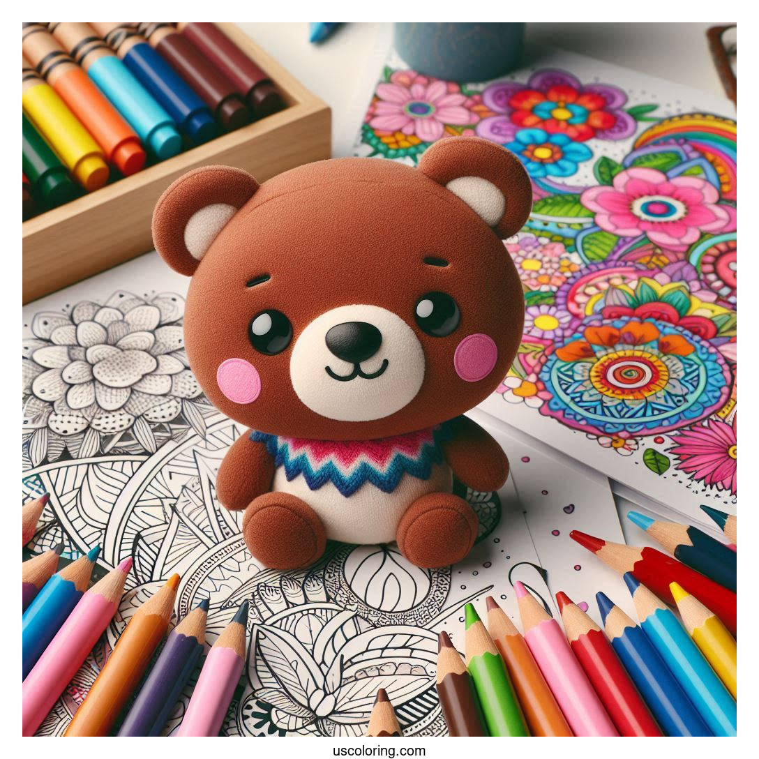 Rilakkuma Coloring Pages Featured Image