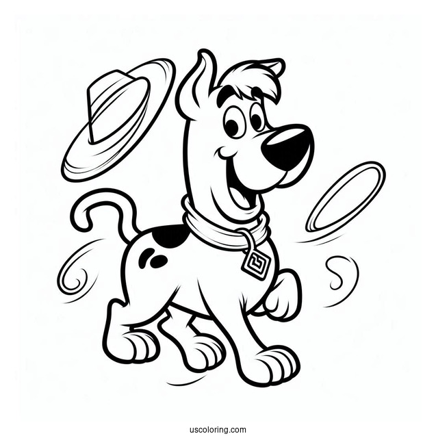 Fred Character Coloring Sheet