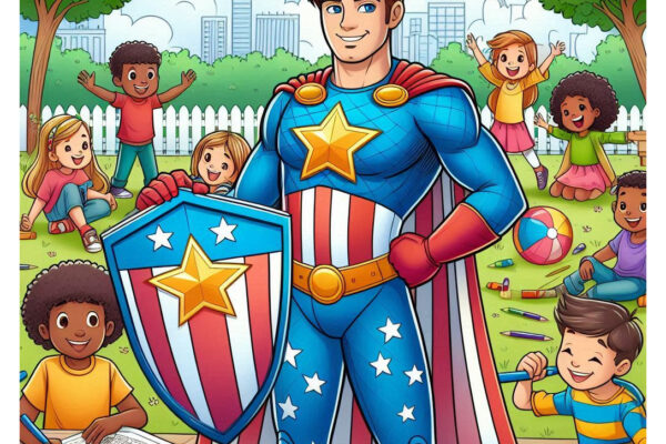 captain america coloring pages feature image