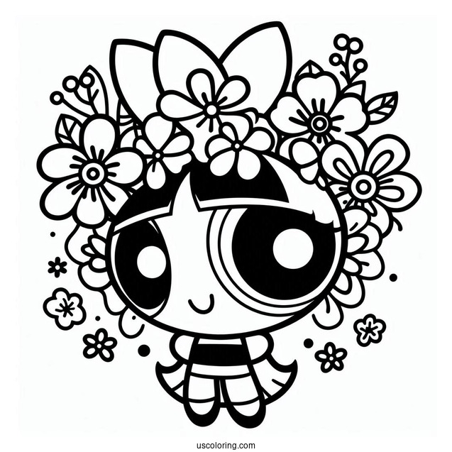 Buttercup Coloring Page For Kids