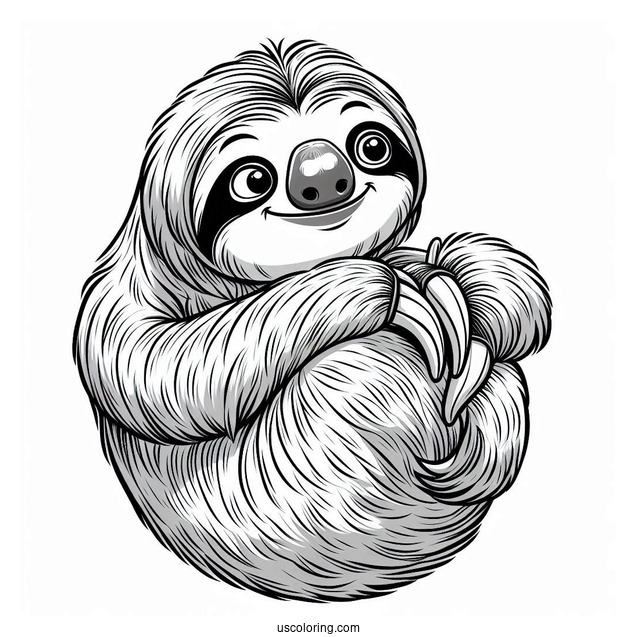 Sid The Sloth From Ice Age To Color