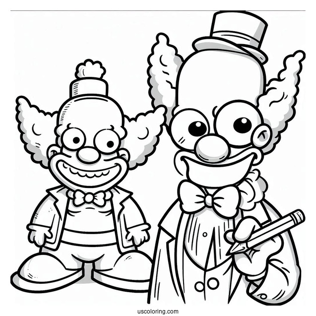 Krusty the Clown from The Simpsons