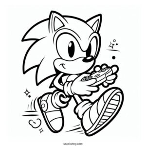 Sonic In Video Game