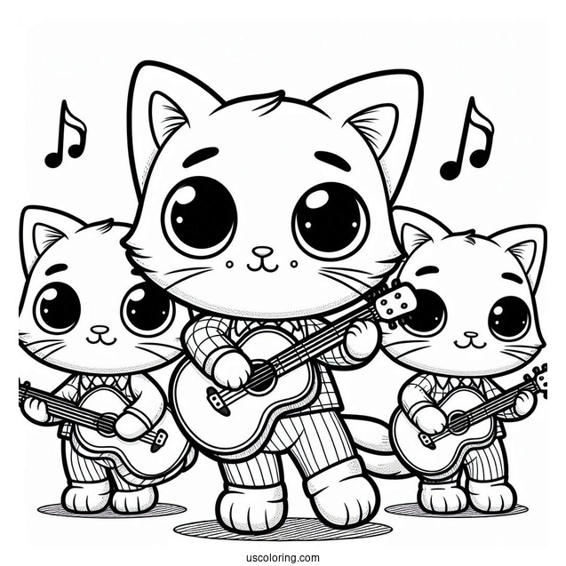 Pete The Cat In a Band