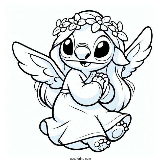 Angel (Experiment 624) Character Coloring Page