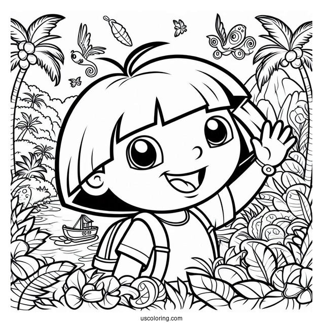 Coloring Page Of Diego