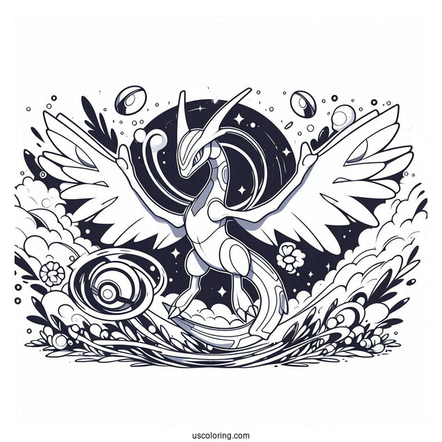 Rayquaza In Battle Mode