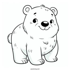 Smiling Polar Bear