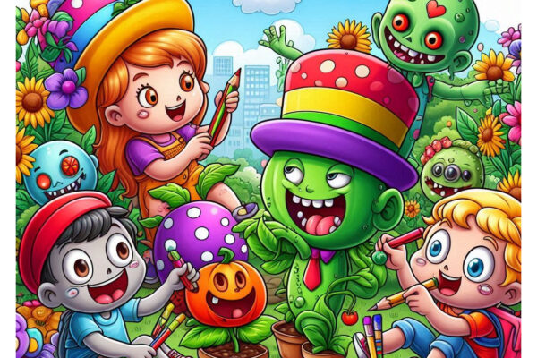 plants vs zombies coloring pages featured image