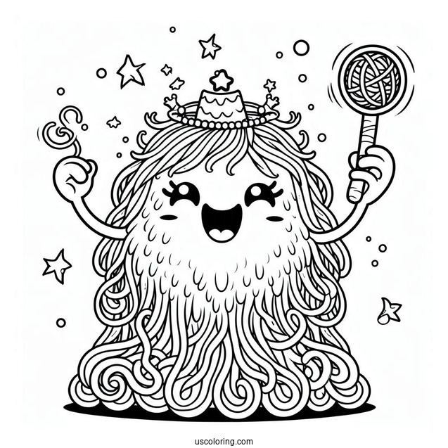 My Singing Monsters Coloring Page Of Simple Monculus Outline For Kids