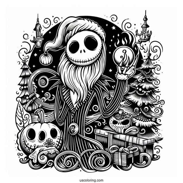 Nightmare Before Christmas Santa Claus