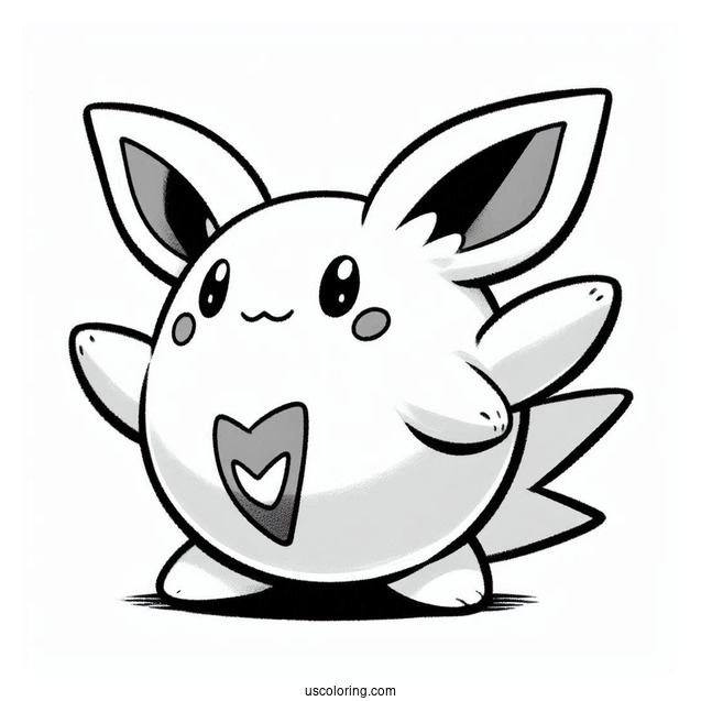 Togepi Pokemon To Color