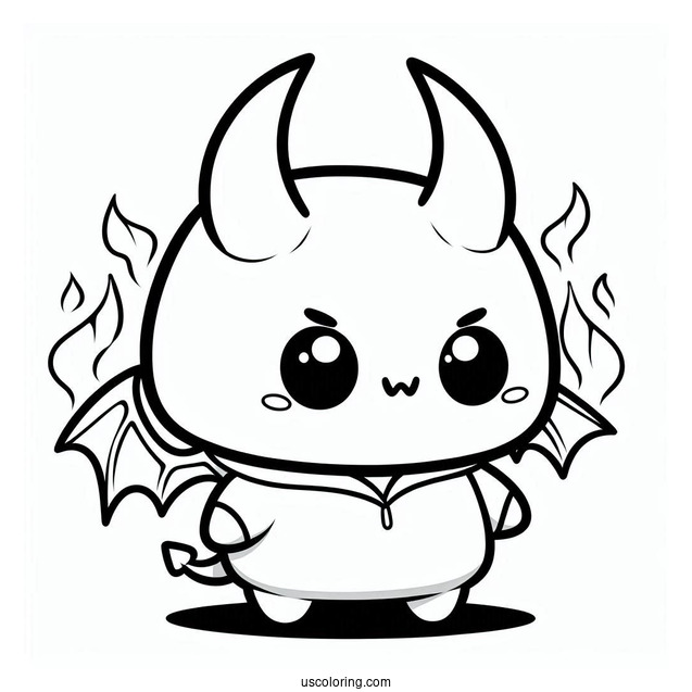 Dante The Demon Squishmallow