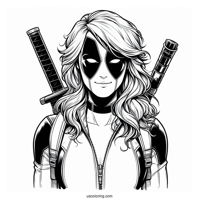 Deadpool With Negasonic Teenage Warhead