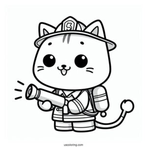 Pete The Cat As a Firefighter