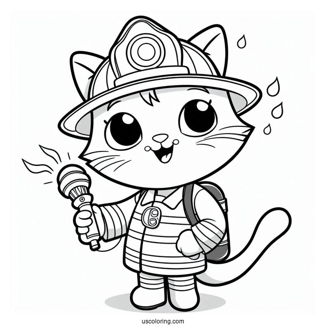 Pete The Cat As a Firefighter