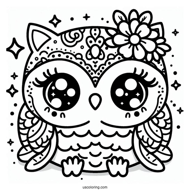 Cute Kawaii Owl