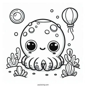 Octonauts Coloring Page Octopod