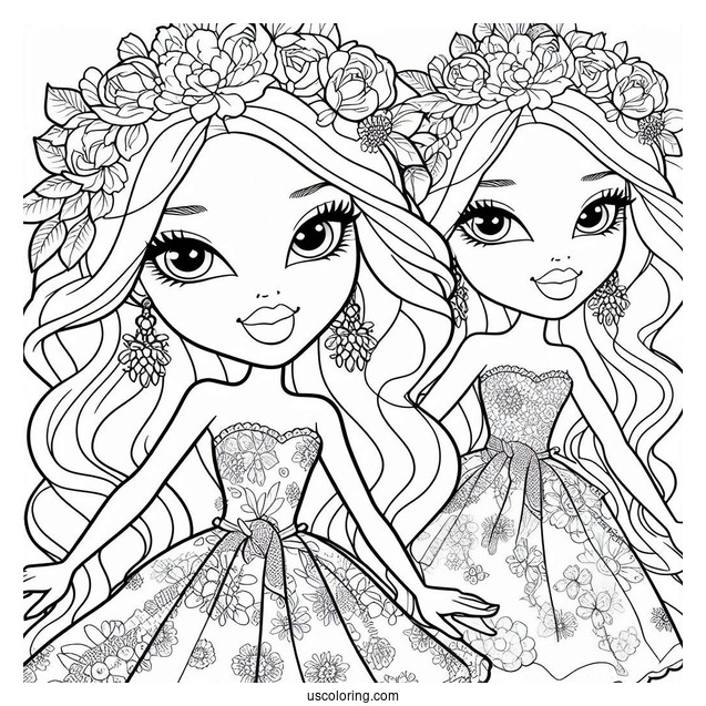 Bratz Raya In Floral Dress