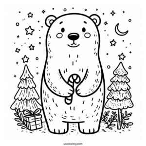 Smiling Polar Bear