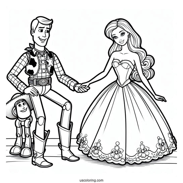 Toy Story Ken And Barbie