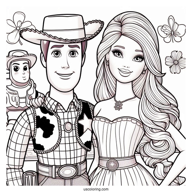 Toy Story Ken And Barbie