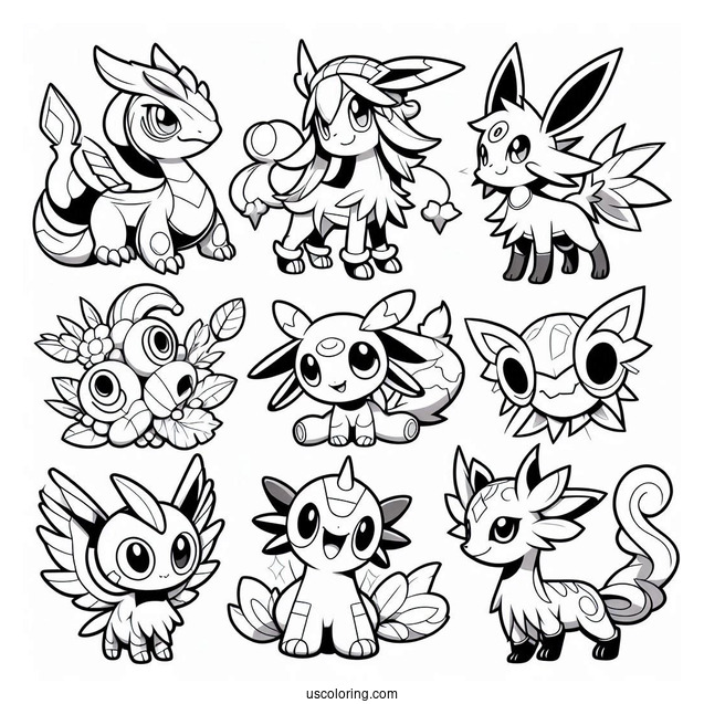 Popular Pokemon Characters And Specimens