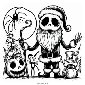 Nightmare Before Christmas Santa Claus