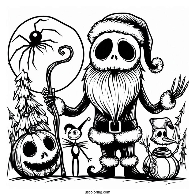 Nightmare Before Christmas Santa Claus