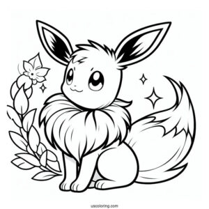 Eevee Pokemon To Color