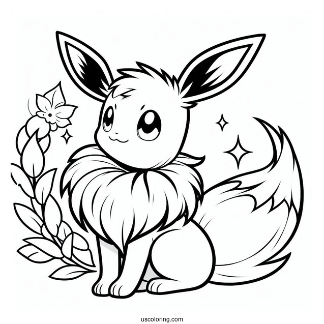 Eevee Pokemon To Color