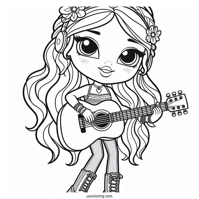 Eitan Bratz Doll Playing Guitar