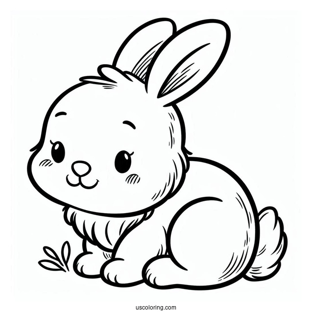 Rabbit From Winnie the Pooh To Color
