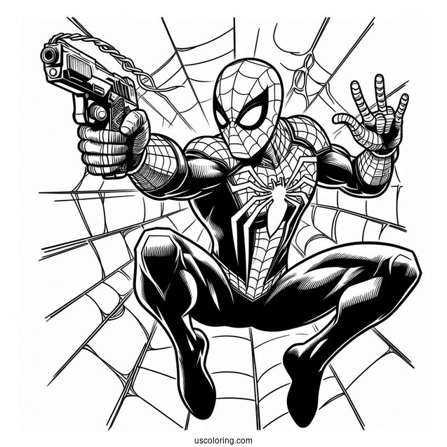Spider-Verse Spider-Man With Web Shooter