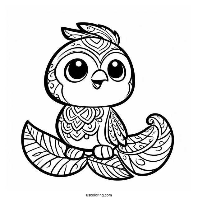 Tico Coloring Page For Kids