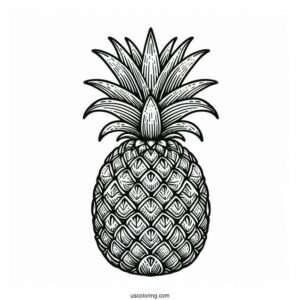 Tropical Themed Pineapple