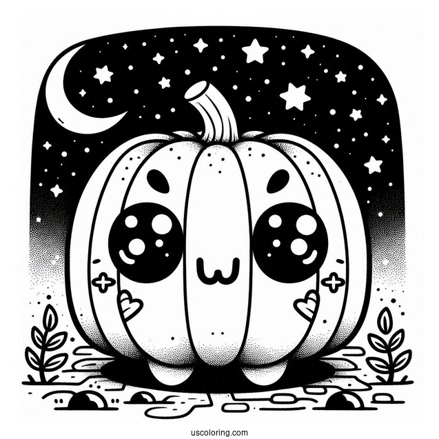 Spookley The Square Pumpkin Coloring Page For Kids
