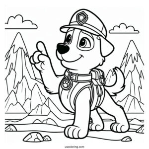 Coloring Page Of Everest