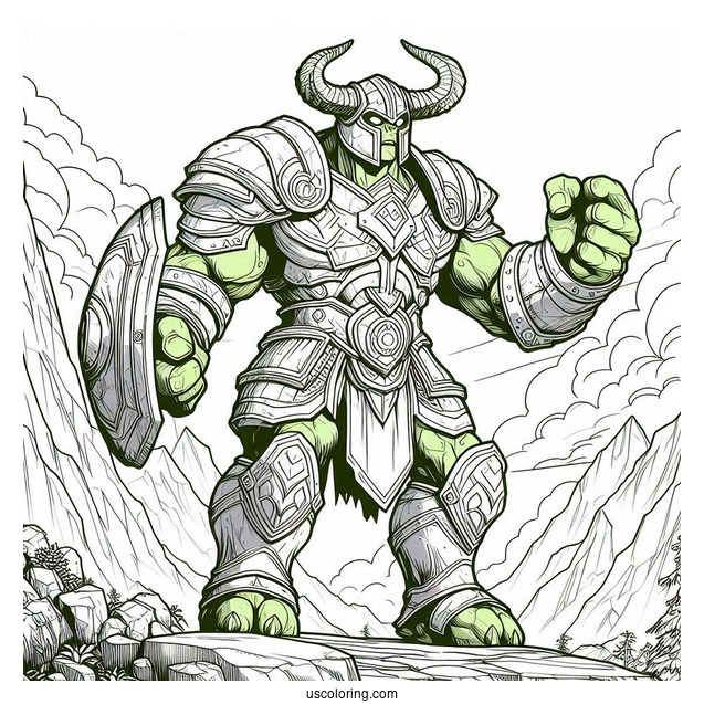 The Incredible Hulk Ready For Battle