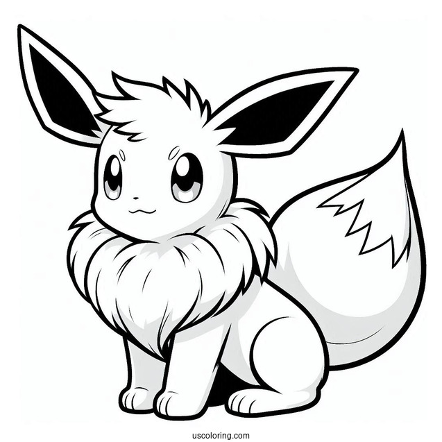 Eevee Pokemon To Color