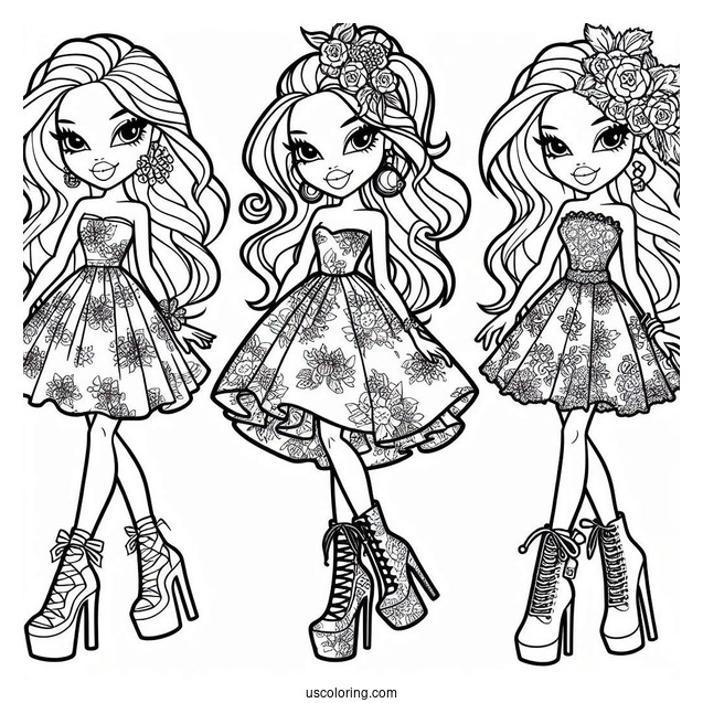 Bratz Raya In Floral Dress