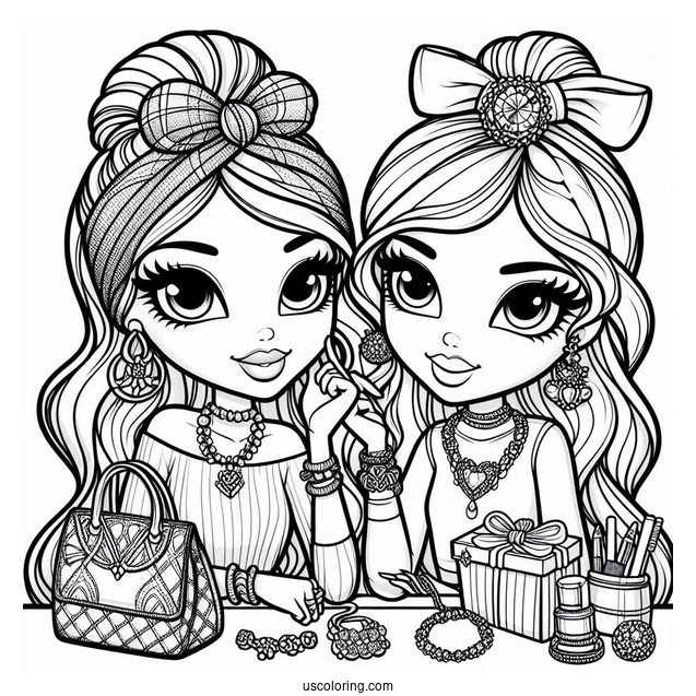 Yasmin And Raya Jewelry Shopping