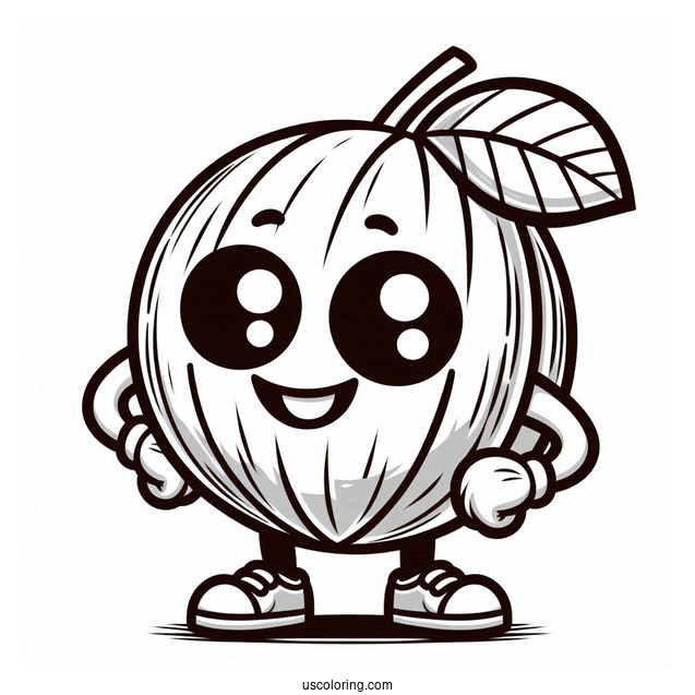 Simple Wall-Nut Character To Color